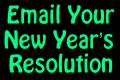 Email Your New Year's Resolution
